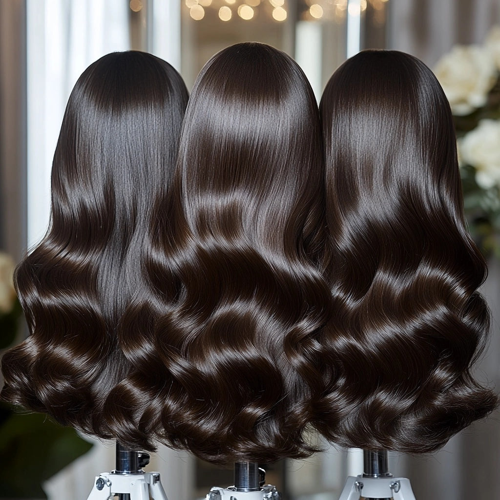 13x4 HD Lace front virgin human hair wig body wave