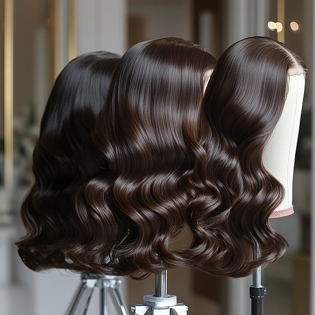 13x4 HD Lace front virgin human hair wig body wave