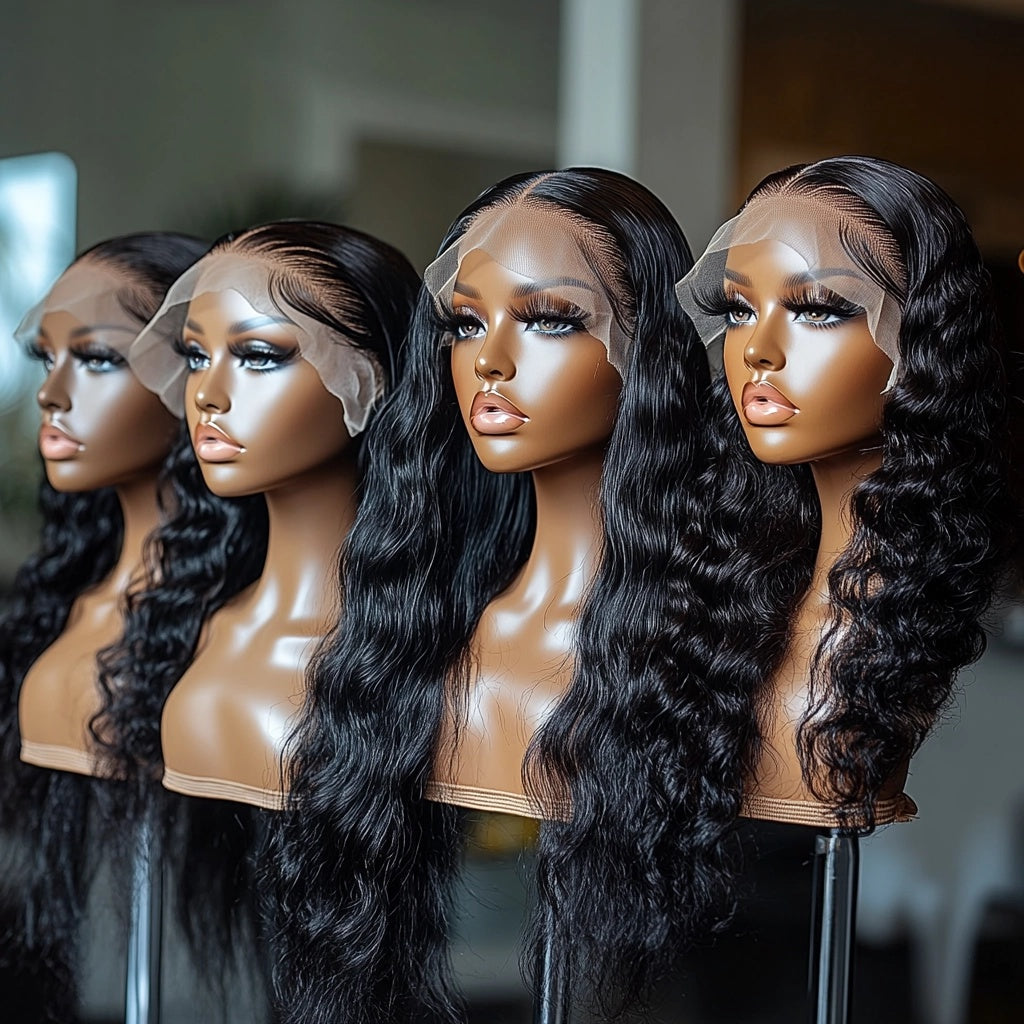 Deep Wave HD Lace Frontal Wig 13x4 Wet And Wavy Water Wave Lace Wig